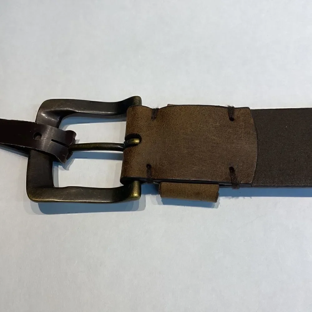 NEW Nocona Leather Belt Brown Size 26 Woven Braided 2454244